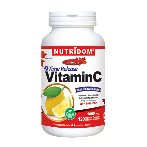 Nutridom Vitamin C Time Released 120 Vcaps